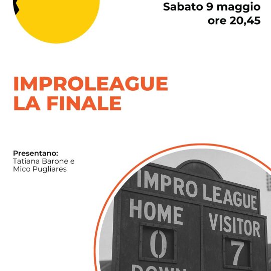 Improleague La Finale – 9 Maggio 2026 - Biglietto Standard