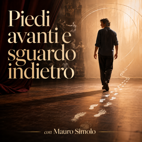 Mauro Simolo – PIEDI IN AVANTI E SGUARDO INDIETRO