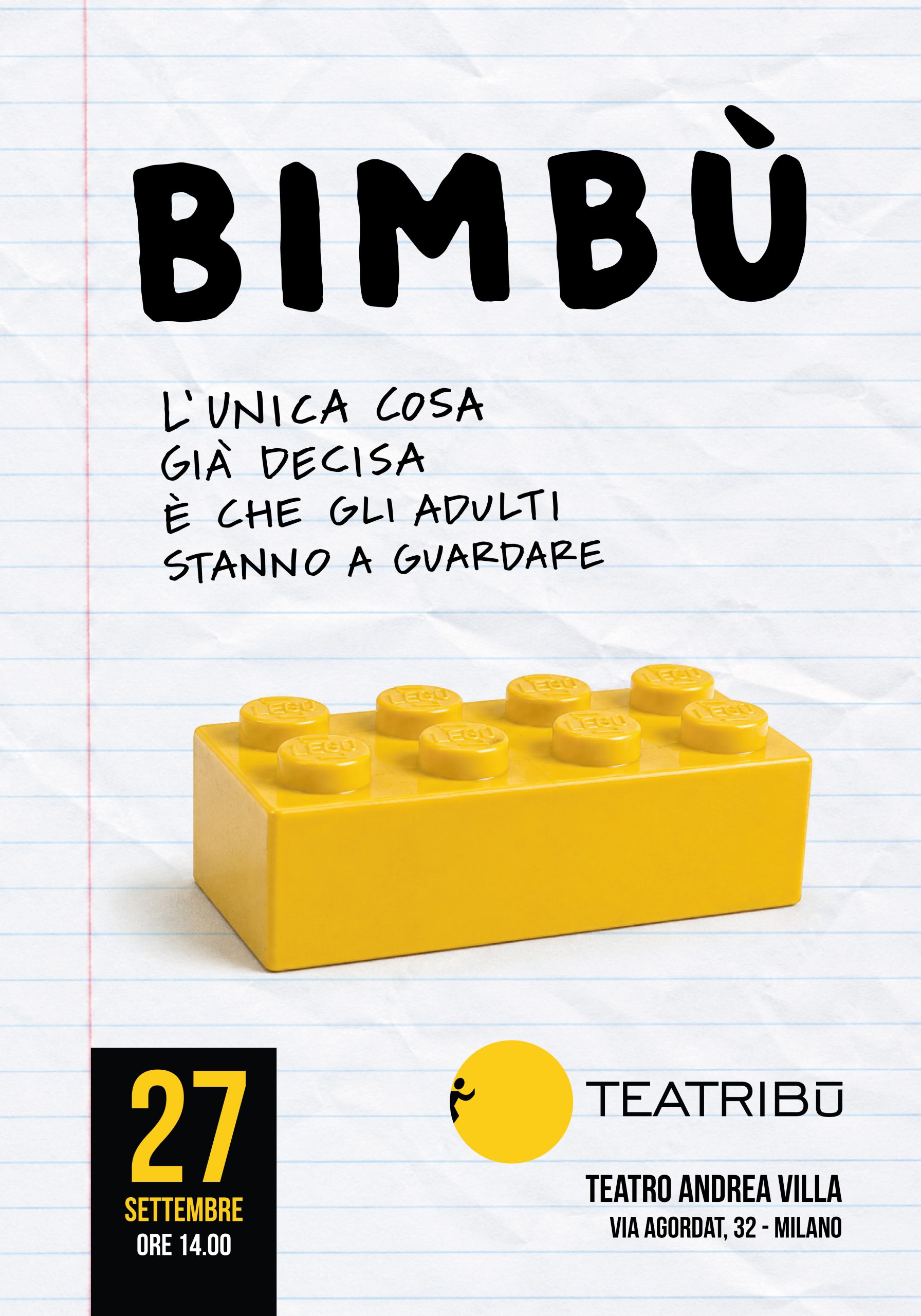 BIMBU' - Lo Spettacolo di settembre